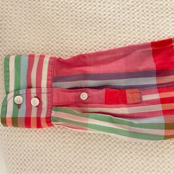 Tommy Hilfiger Women’s Plaid Multicolor Button Down Shirt - Picture 6 of 8